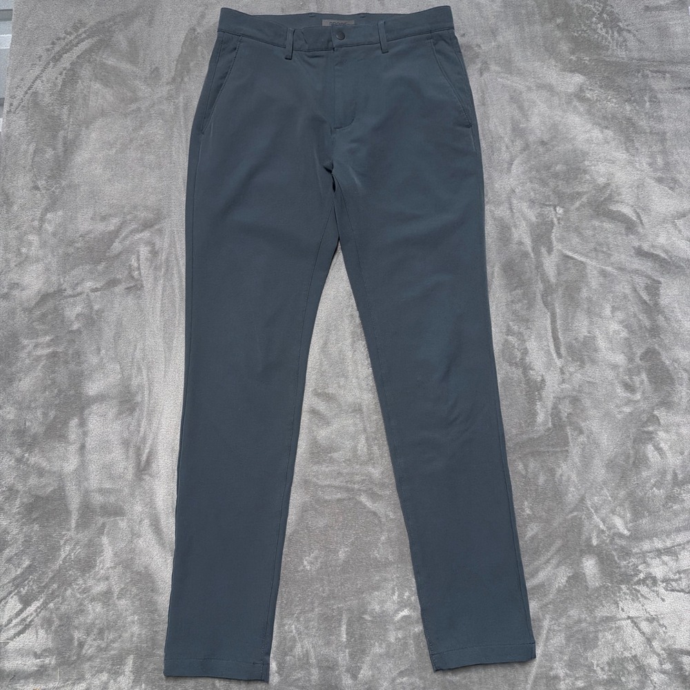 Proof Nomad Pant Pants Mens 30x32 Blue Stretch DWR Quick Dry Technical Chino
